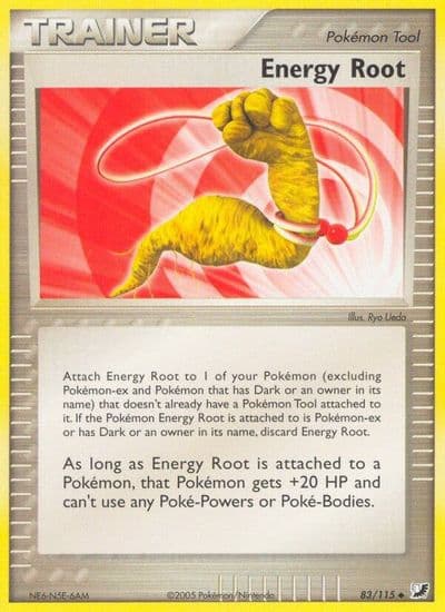 Energy Root Unseen Forces Pokemon card