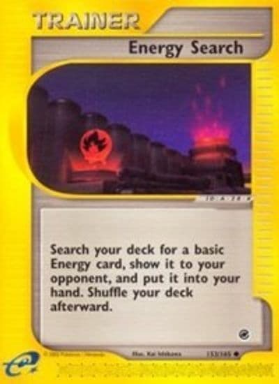 Energy Search Expedition Pokemon card