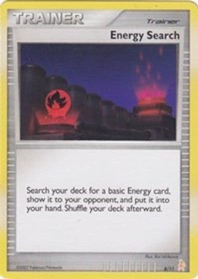 Energy Search (Lucario) DP Trainer Kit: Manaphy & Lucario Pokemon card