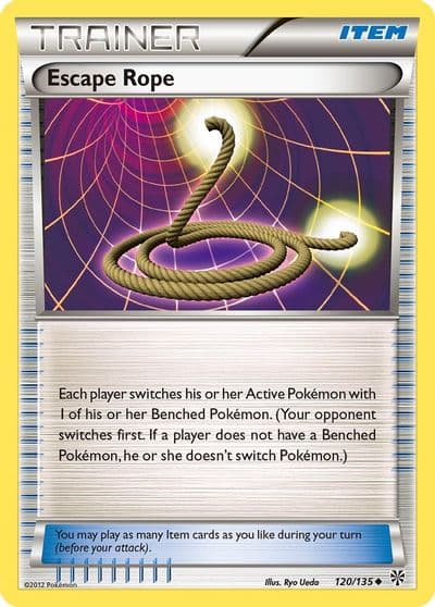 Escape Rope Plasma Storm Pokemon card