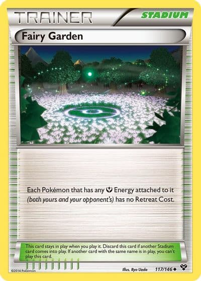 Fairy Garden XY Base Set Pokemon card