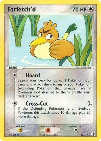 Farfetch'd FireRed & LeafGreen Pokemon card