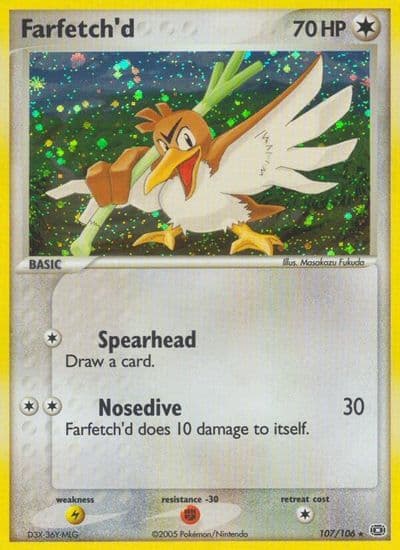 Farfetch'd (Secret Rare) Emerald Pokemon card