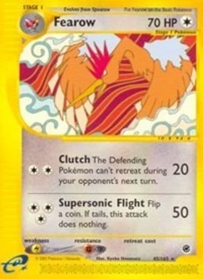 Fearow (45) Expedition Pokemon card