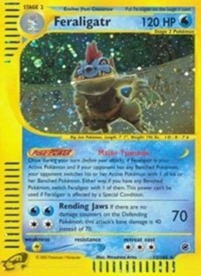 Feraligatr (12) Expedition Pokemon card