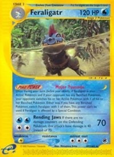 Feraligatr (47) Expedition Pokemon card