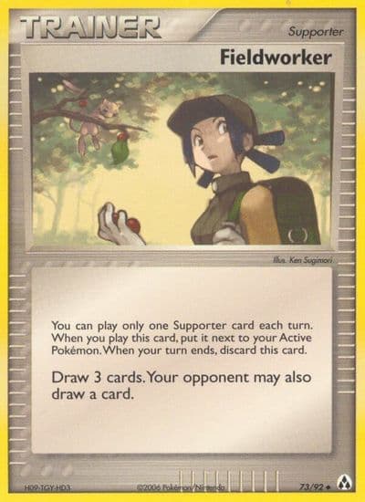 Fieldworker Legend Maker Pokemon card