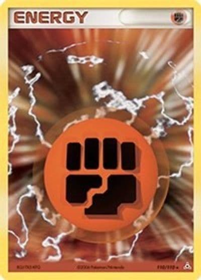 Fighting Energy Holon Phantoms Pokemon card