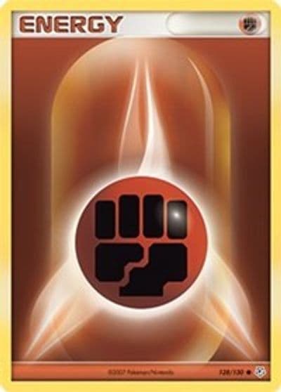Fighting Energy Diamond and Pearl Pokemon card