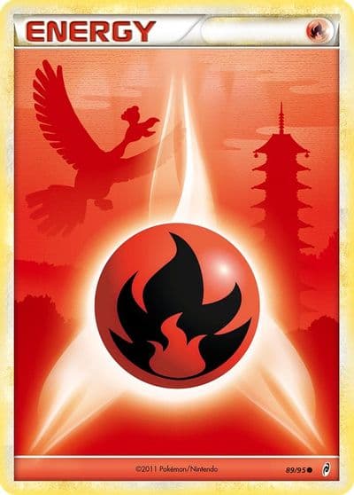 Fire Energy Call of Legends Pokemon card
