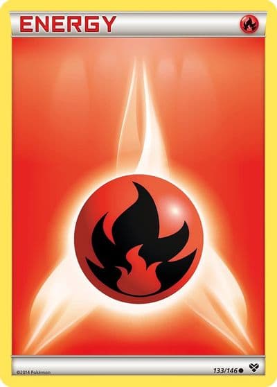 Fire Energy XY Base Set Pokemon card