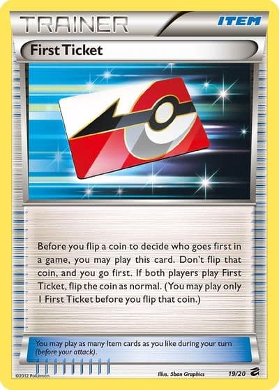 First Ticket Dragon Vault Pokemon card