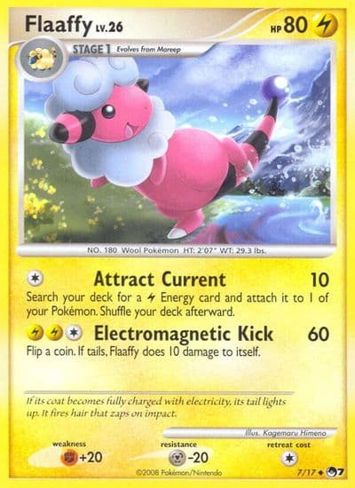 Flaaffy POP Series 7 Pokemon card