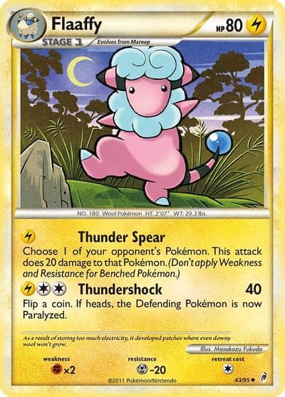 Flaaffy Call of Legends Pokemon card