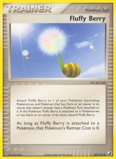 Fluffy Berry Unseen Forces Pokemon card