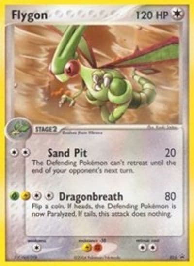 Flygon - 025 (e-League) Nintendo Promos Pokemon card
