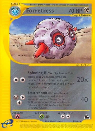 Forretress (9) Skyridge Pokemon card