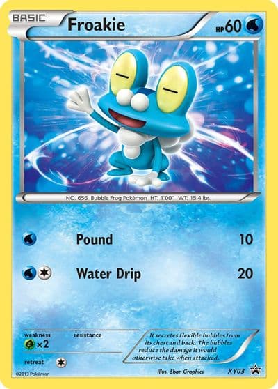 Froakie First Partner Pack Pokemon card