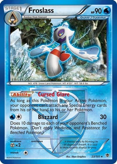Froslass (Team Plasma) Plasma Blast Pokemon card