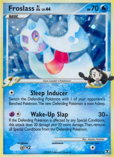 Froslass GL Rising Rivals Pokemon card