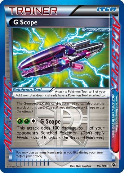 G Scope (Team Plasma) Plasma Blast Pokemon card