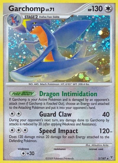 Garchomp Supreme Victors Pokemon card