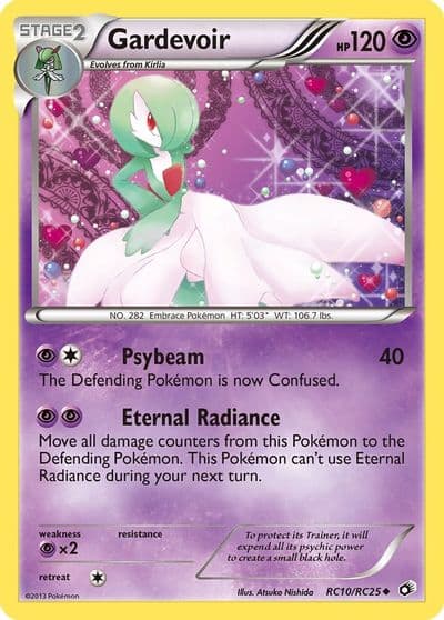 Gardevoir Legendary Treasures: Radiant Collection Pokemon card