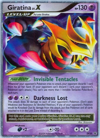 Giratina LV.X - DP38 Diamond and Pearl Promos Pokemon card