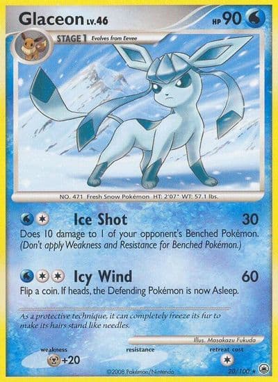 Glaceon Countdown Calendar Promos Pokemon card