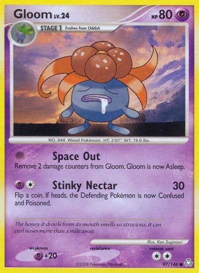 Gloom (97) Legends Awakened Pokemon card