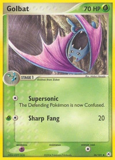 Golbat Hidden Legends Pokemon card