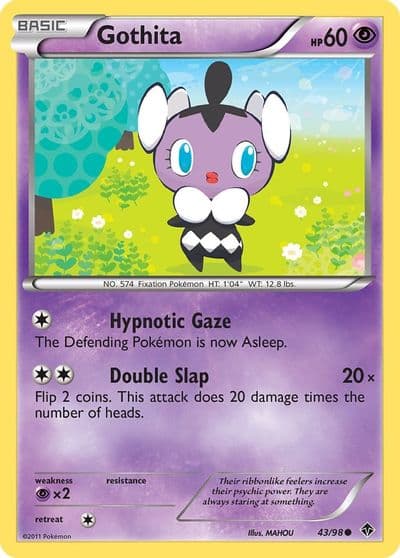 Gothita (43) Emerging Powers Pokemon card