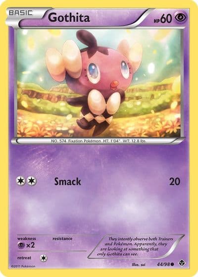 Gothita (44) Emerging Powers Pokemon card