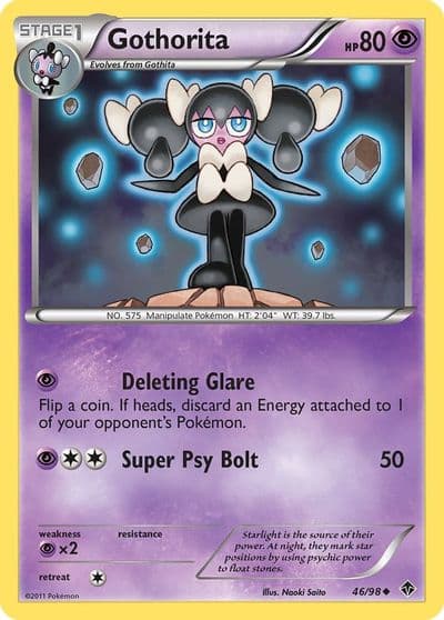 Gothorita (46) Emerging Powers Pokemon card