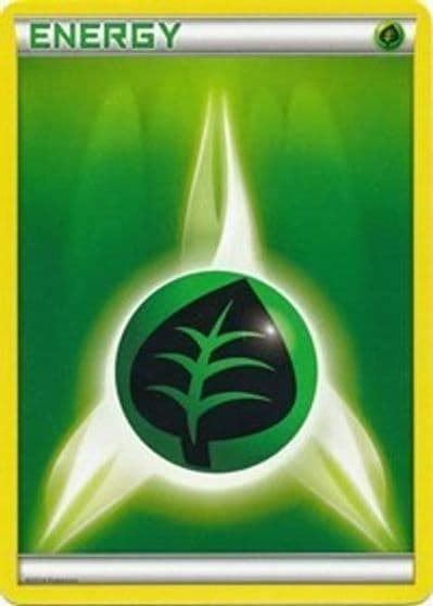 Grass Energy Kalos Starter Set Pokemon card