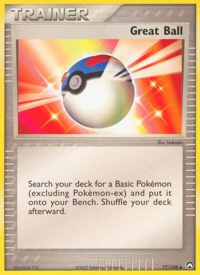 Great Ball Power Keepers Pokemon card