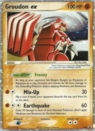 Groudon ex - 038 (EX Collector's Tins) Nintendo Promos Pokemon card