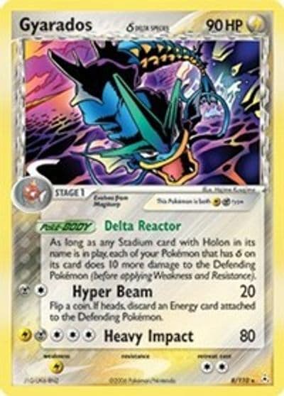 Gyarados (Delta Species) Holon Phantoms Pokemon card