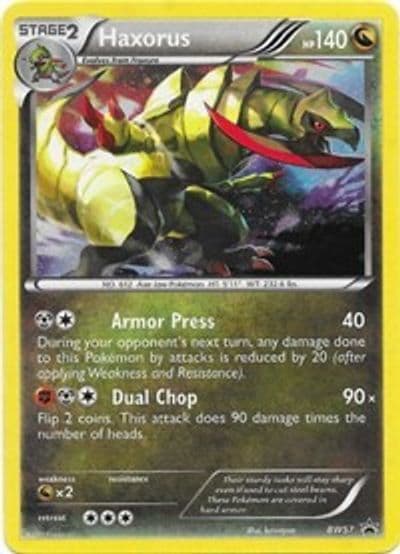 Haxorus - BW57 Black and White Promos Pokemon card