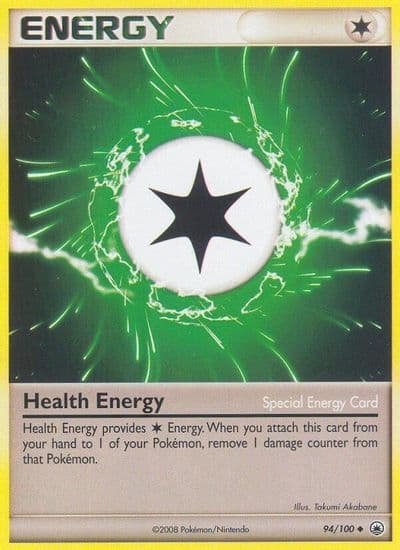 Health Energy Majestic Dawn Pokemon card
