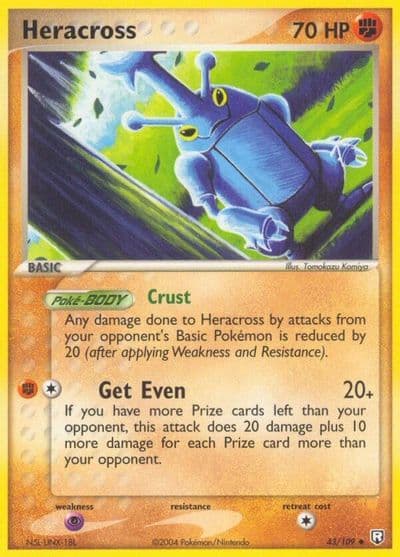 Heracross Team Rocket Returns Pokemon card