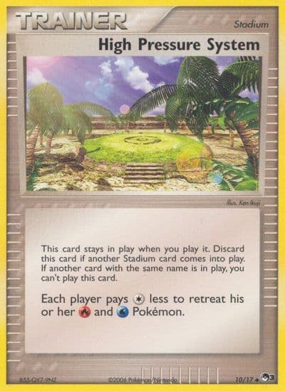High Pressure System POP Series 3 Pokemon card