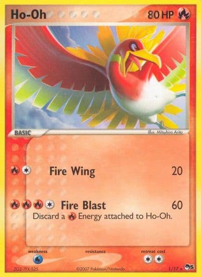 Ho-Oh POP Series 5 Pokemon card