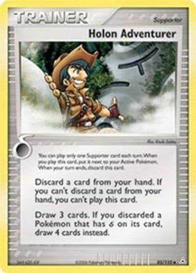 Holon Adventurer Holon Phantoms Pokemon card