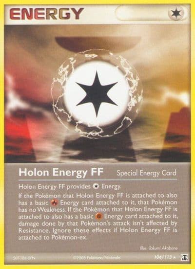 Holon Energy FF Delta Species Pokemon card