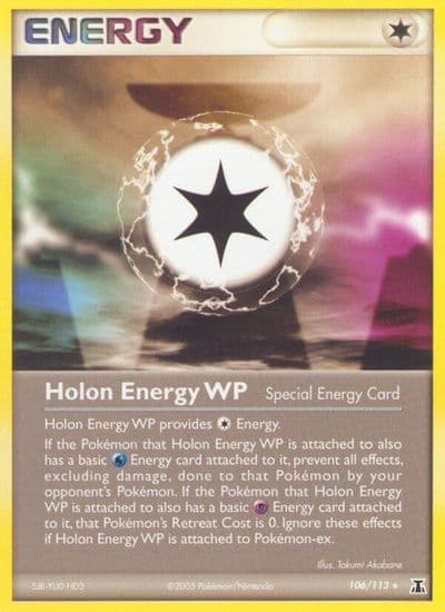 Holon Energy WP Delta Species Pokemon card