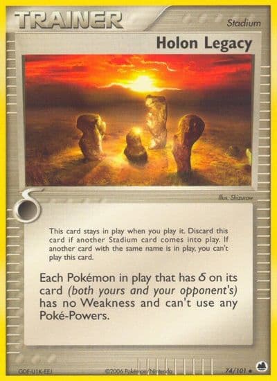 Holon Legacy Dragon Frontiers Pokemon card