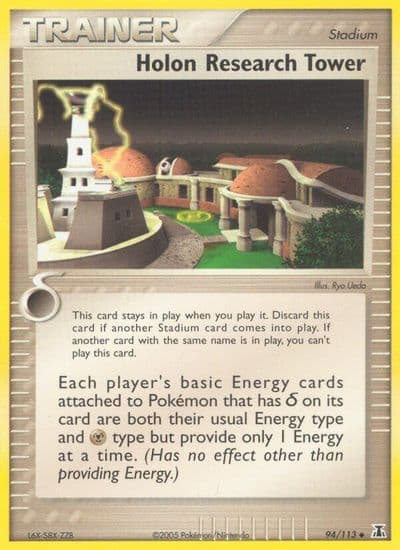Holon Research Tower Delta Species Pokemon card