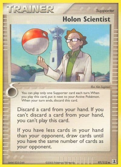Holon Scientist Delta Species Pokemon card