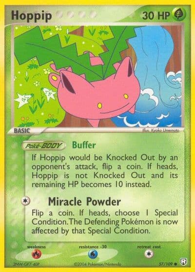 Hoppip Team Rocket Returns Pokemon card
